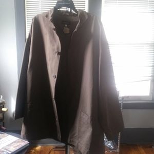 Eskandar Jacket Brown Twill - 2